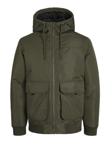 JACK&JONES PLUS Herren JJCONSTRUCT Bomber PLS Bomberjacke, Rosin, 3XL von JACK&JONES PLUS