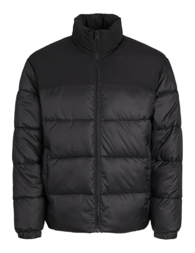JACK&JONES PLUS Herren JJMOON Stand Collar Puffer PLS Pufferjacke, Black, 6XL von JACK&JONES PLUS