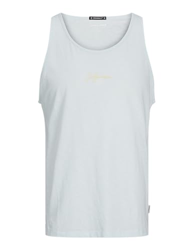 JACK&JONES PLUS Herren JORARUBA Branding Tank TOP PLS Tanktop, Skylight, 58 von JACK&JONES PLUS