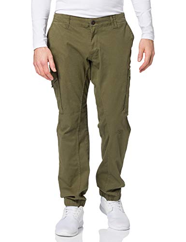 JACK & JONES PLUS Herren JPSTPAUL JJFLAKE AKM542 N. PS NOOS Hose, Olive Night, 40/32 von JACK & JONES