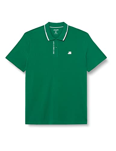 JACK & JONES PLUS Herren Jcologan Polo Ss Ss23 Pls Poloshirt, Verdant Green, 3XL von JACK & JONES PLUS