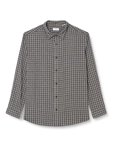 JACK&JONES PLUS Herren Jorgracia Parker Check Shirt Ls Sn Pls Freizeithemd, Schwarz, 3XL EU von JACK&JONES PLUS