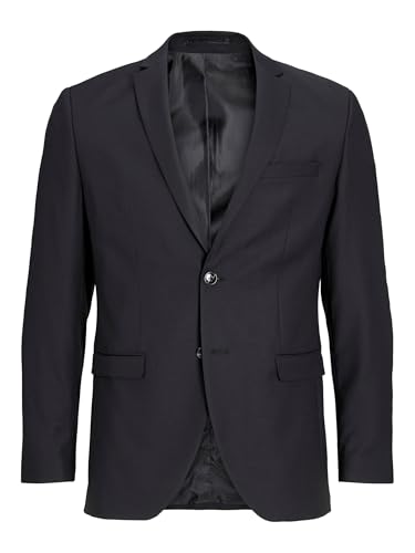 JACK&JONES PLUS Herren Jprsolaris Blazer Noos Pls Anzugjacke, Schwarz, 64 EU von JACK&JONES PLUS