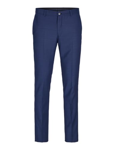 JACK&JONES PLUS Herren Jprsolaris Trouser Noos Pls Anzughose, Medieval Blue, 70 EU von JACK&JONES PLUS