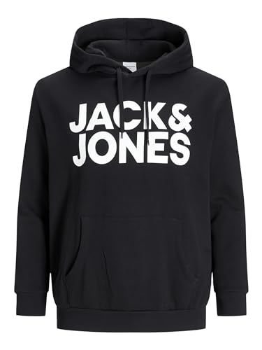 JACK & JONES Hoodie Kapuzen Sweater Pullover Basic Sweatshirt Plus Size von JACK & JONES