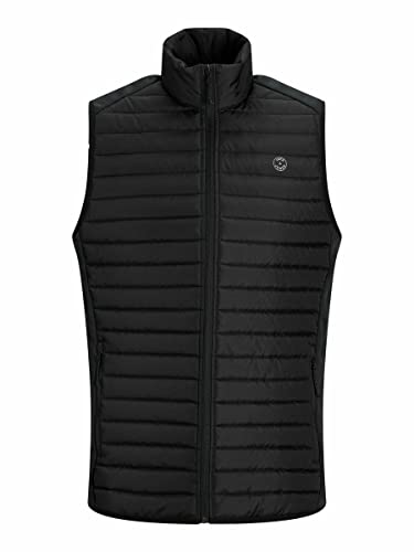 JACK & JONES Herren JjemBodywarmer Collar Steppweste, Schwarz, 6XL EU von JACK & JONES