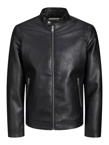 JACK&JONES PLUS Men's JJEROCKY CLEAN Jacket PS leicht, Black, 5XL JACK&JONES PLUS Men's JJEROCKY CLEAN Jacket PS leicht, Black, 5XL von JACK & JONES