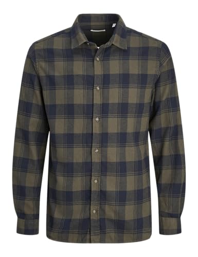 Jjjoshua Fall Buffalo Shirt Ls Pls von JACK&JONES PLUS