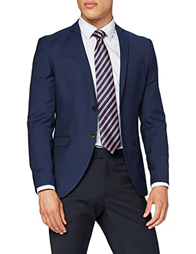 Jack & Jones Herren JPRSOLARIS BLAZER NOOS Blazer, Dark Navy, 46 von JACK & JONES