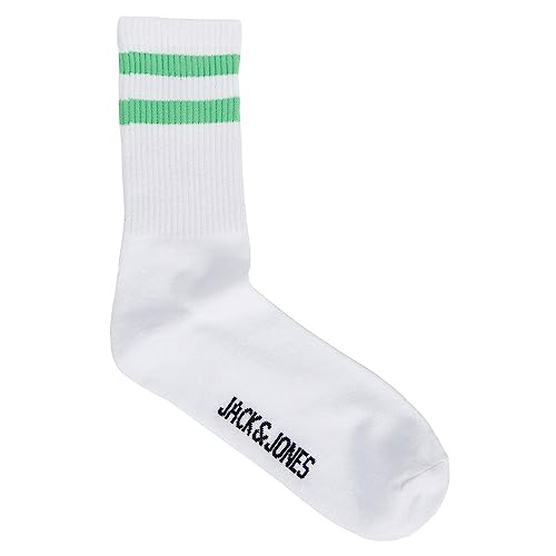 JACK&JONES Herren JACAEDAN Tennis NOOS Socken, Jasmine Green, Einheitsgröße von JACK & JONES