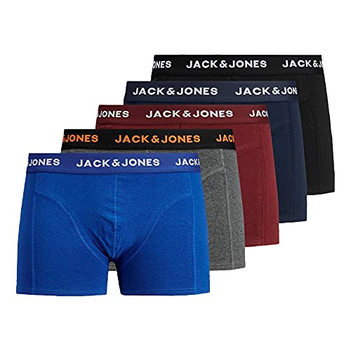 Jack & Jones Solid Trunks (5er Pack) - XL von JACK & JONES