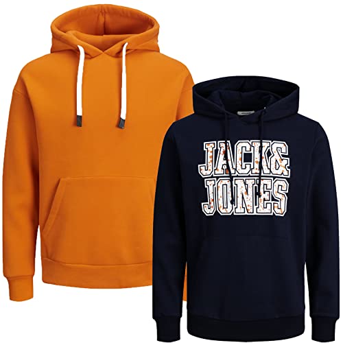 JACK & JONES " 2er / 3er Pack Größe S Kapuzenpullover T-Shirt Hoodie Sweat Herren Male Teenager Kinder Small (S, Paket 19) von JACK & JONES