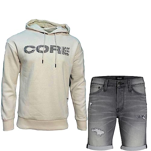 JACK & JONES " 2er / 3er Pack Größe S Kapuzenpullover T-Shirt Hoodie Sweat Herren Male Teenager Kinder Small (S, Paket 5) von JACK & JONES