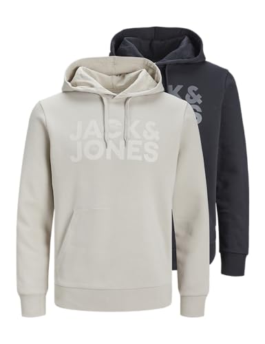 JACK & JONES JJECORP Logo Sweat Hood 2PK MP NOOS von JACK & JONES