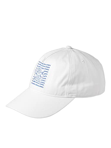 JACK & JONES Herren Jactwirl Cap,Weiß,Einheitsgröße von JACK & JONES