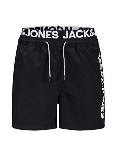 JACK & JONES Aruba Swim Shorts Herren Badehose, Farbe:Black Beauty, Größe:XL von JACK & JONES