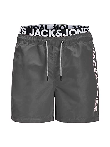 JACK & JONES Aruba Swim Shorts Herren Badehose, Farbe:Volcanic Ash, Größe:S von JACK & JONES