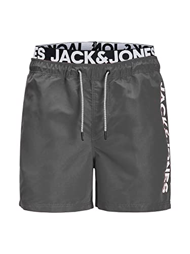 JACK & JONES Aruba Swim Shorts Herren Badehose, Farbe:Volcanic Ash, Größe:XXXL von JACK & JONES