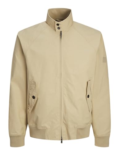 JACK & JONES Beige Herren Jacke Jprblurudy Harrington JKT Sn M von JACK & JONES