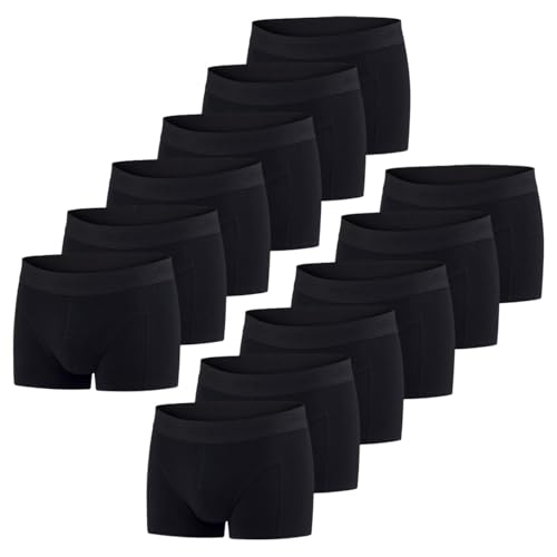 JACK & JONES Boxershorts Herren 12er Pack JACJEANS Trunks Basic Boxer Stretch Unterhosen Unterwäsche Retroshorts Set Baumwolle, Größe:XXL, Farbe:Farbmix 1 JACK & JONES Boxershorts Herren 12er Pack JACJEANS Trunks Basic Boxer Stretch Unterhosen Unterwäsche Retroshorts Set Baumwolle, Größe:XXL, Farbe:Farbmix 1 von JACK & JONES
