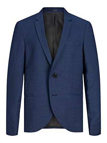 JACK & JONES Jungen JPRSOLARIS JR Blazer, Medieval Blue, 140 von JACK & JONES