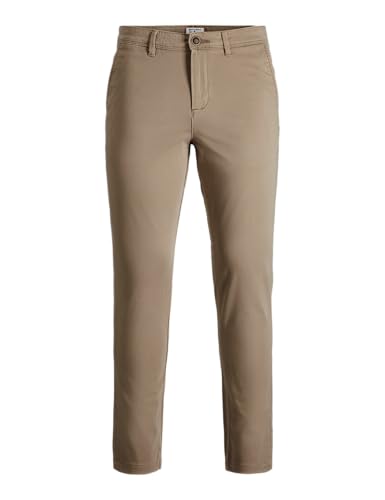 JACK & JONES Jungen Jjimarco Jjbowie Sa Beige Noos Jr Hose, Beige, 176 EU von JACK & JONES