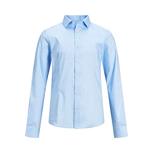 JACK & JONES Hemd Jungen,Cashmere Blue,164 von JACK & JONES