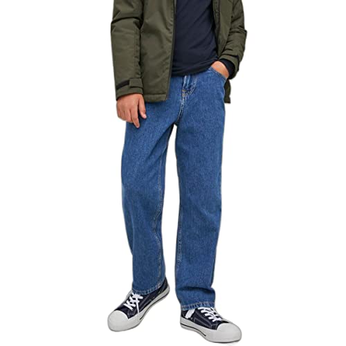 JACK & JONES Boy's JJICHRIS JJORIGINAL NA 723 NOOS JNR Jeanshose, Blue Denim, 134 von JACK & JONES