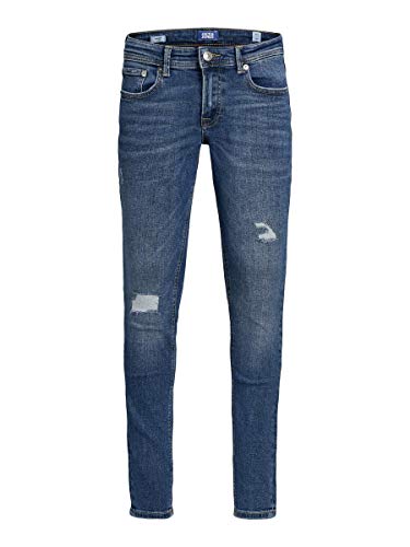 JACK & JONES Boy Skinny Fit Jeans Jungs 128Blue Denim von JACK & JONES