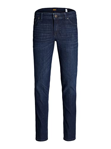 JACK & JONES Boy's JJIGLENN JJORIGINAL AM 810 NOOS JNR Jeanshose, Blue Denim, 134 von JACK & JONES