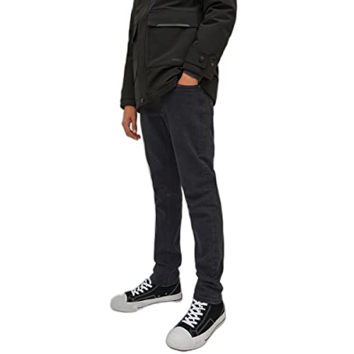 JACK & JONES Boy's JJIGLENN JJORIGINAL AM 105 NOOS JNR Jeanshose, Black Denim, 128 von JACK & JONES