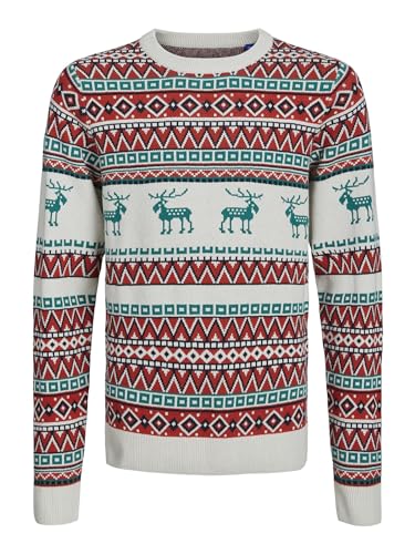 JACK & JONES Boy Strickpullover mit Rundhals X-Mas Strickpullover mit Rundhals Für Jungs von JACK & JONES