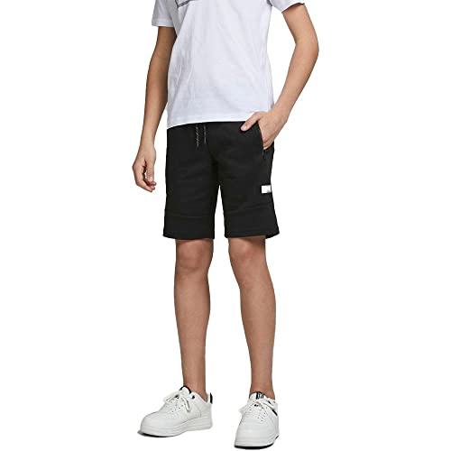 JACK & JONES Jungen Jjiair Sweat Nb Jr Shorts, Black, 152 EU von JACK & JONES