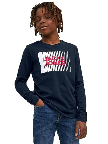 JACK & JONES Boy Langarm-T-Shirt Logo Langarm-T-Shirt Junior von JACK & JONES
