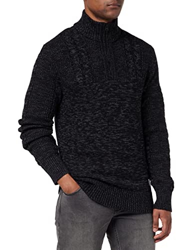 JACK&JONES CORE Mens Asphalt Knit Cardigans von JACK & JONES