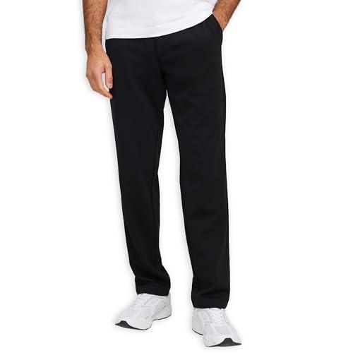 JACK & JONES Chino Hose Herren Regular Fit – Chinohose Männer aus Recyceltem Polyester – Klassische Performance Pants Herren Hose mit Stretch, Mid Rise, Umschlag-Saum von JACK & JONES