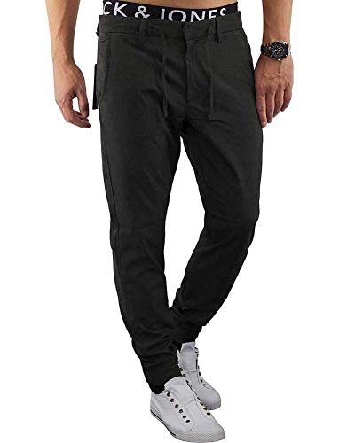 JACK & JONES Chino Stoffhose Jjimarco 254 Herren Hose (32W / 32L, Grau (Forged Iron)) von JACK & JONES