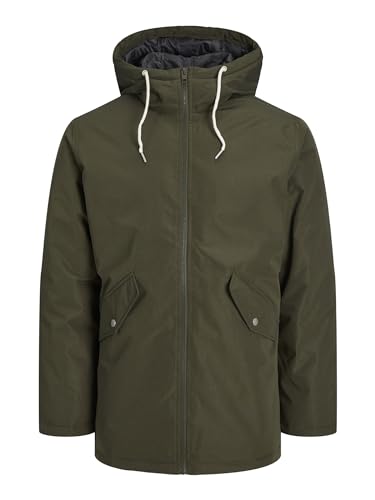 JACK&JONES Damen JJLOOP Parka Jacket Jacke, Forest Night, M von JACK & JONES