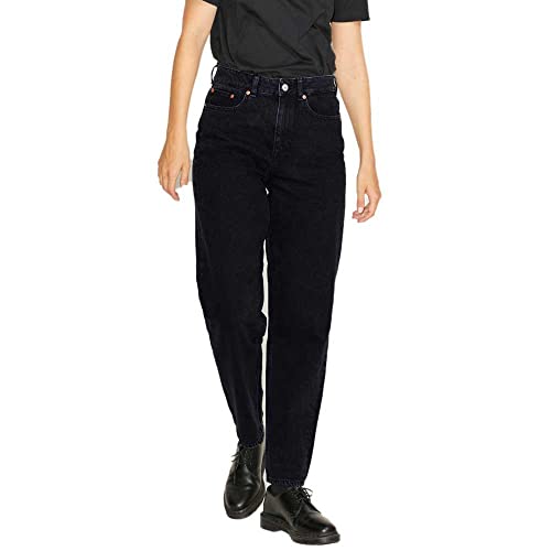 JACK & JONES Damen JJXX JXLISBON MOM HW NR4004 NOOS Jeans, Black Denim, 29/34 von JACK & JONES