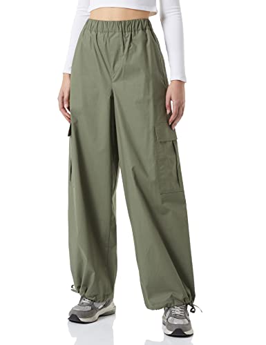 JJXX Damen JXYOKO Cosy Cargo HW Pant NOOS Chino Hose, Four Leaf Clover, XL von JJXX