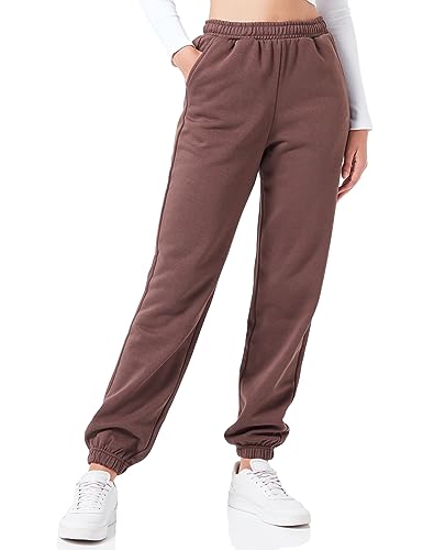 JACK & JONES Damen JXABBIE RLX HW Every Pants SWT NOOS Hose, Seal Brown/Print:Morel JJXX Logo, XS von JACK & JONES