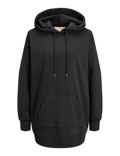 Jack&Jones Damen Jxally Vol Ls Hood SWT Kapuzenpullover, Black, M von JJXX
