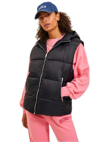 Jack&Jones Damen JXBILLIE Puffer Vest OTW SN Weste, Black, XS Jack&Jones Damen JXBILLIE Puffer Vest OTW SN Weste, Black, XS von JJXX