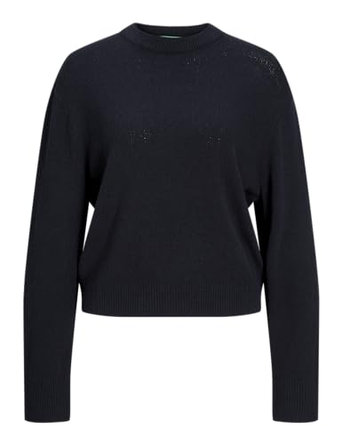 JJXX Damen JXDAISY Crew Neck Knit Pullover, Schwarz, S von JJXX