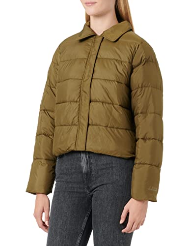 JACK&JONES Damen JXELLINOR RECYLE Padded Jacket SN Jacke, Dark Olive, s von JACK & JONES