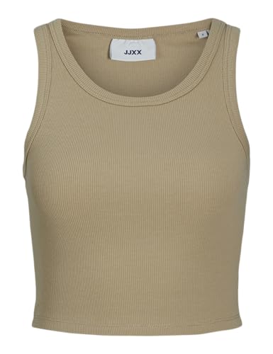 JACK & JONES Damen JXFALLON STR SL Rib TOP JRS NOOS Tanktop, Incense, XS von JJXX