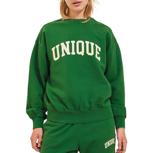 Jack&Jones Damen JXJADA Soft Loose LS Sweat SWT NOOS Sweatshirt, Formal Garden/Print:Unique, L von JJXX