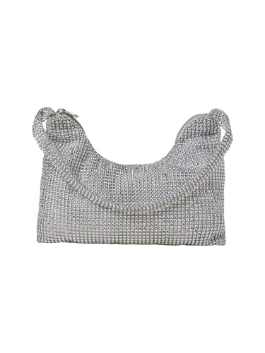 JJXX Damen JXMALIKA Bag Schultertasche, Silver Colour von JJXX