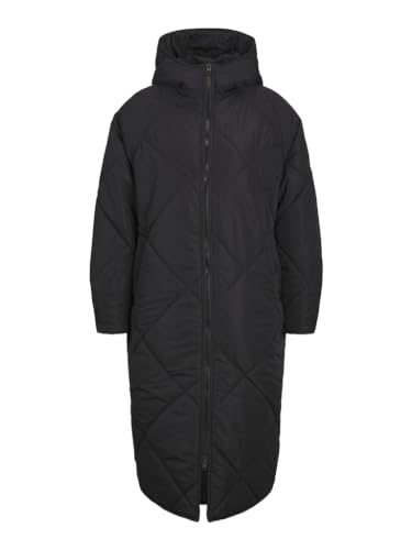 JACK&JONES Damen JXSIENNA Quilted Hood Jacket OTW SN Jacke, Black, L von JACK & JONES