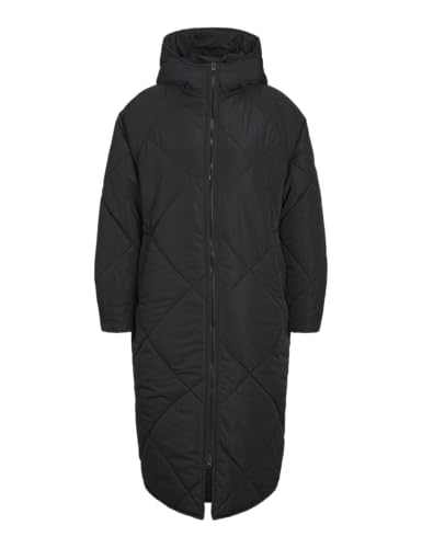 JACK&JONES Damen JXSIENNA Quilted Hood Jacket OTW SN Jacke, Black, M von JACK & JONES